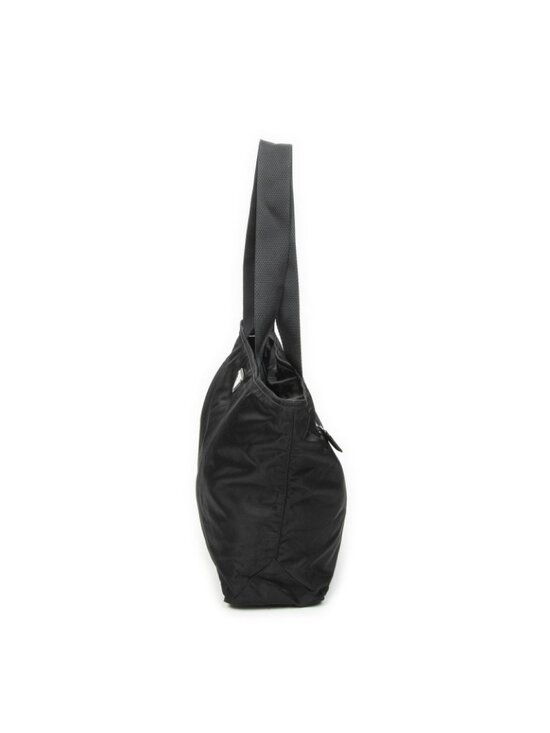 Prada Tessuto Nylon Tote Black 1830431 – FASHIONPHILE Prada Zip Shopping Tote Black Nylon Canvas
